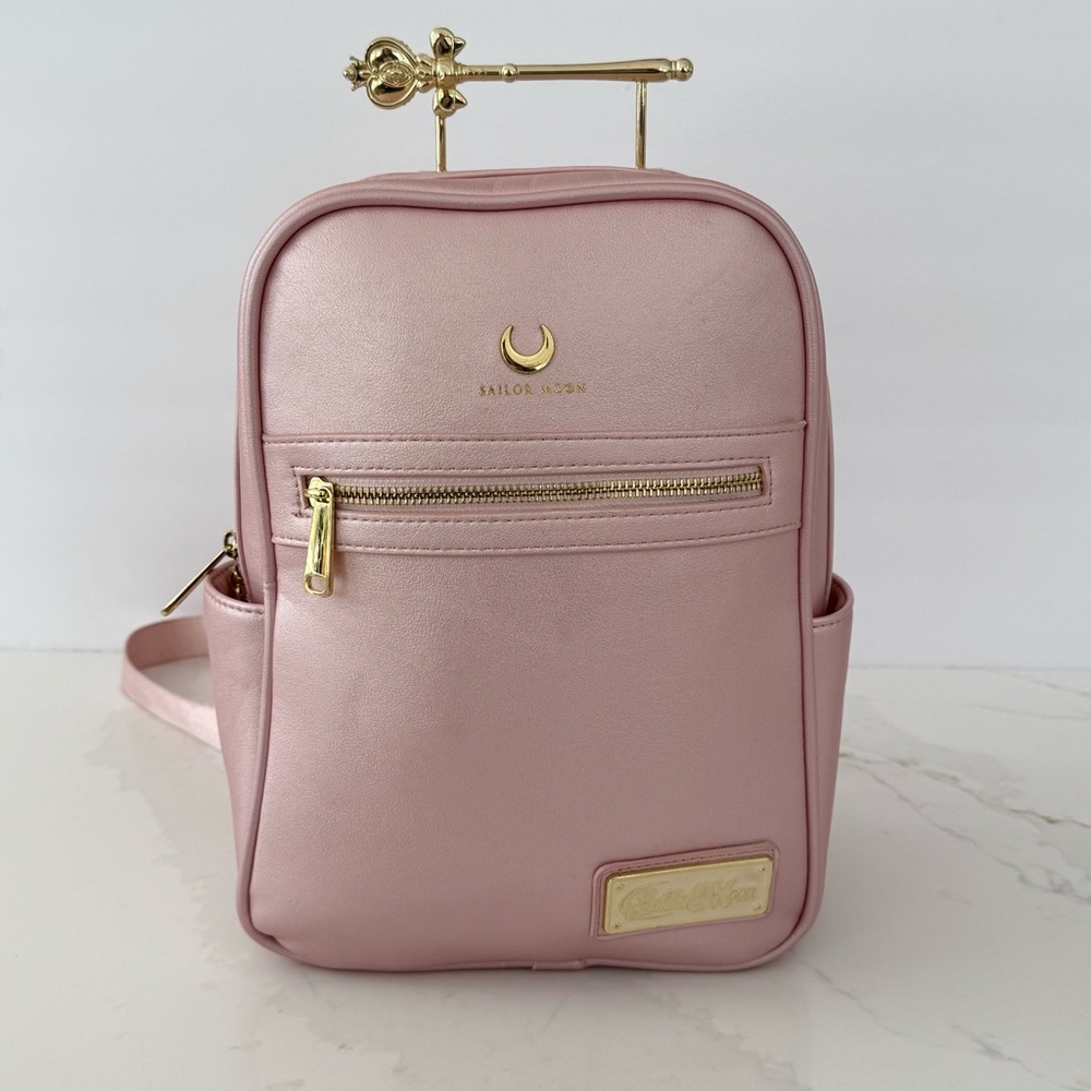 LoungeFly Sailor Moon Pink Mini Backpack